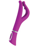 Pretty Love Basil Dual Vibrator - Purple