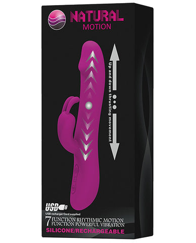 Pretty Love Natural Motion Thrusting Rabbit - 7 Functions