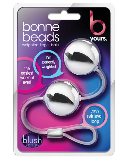 Blush Bonne Beads - Silver