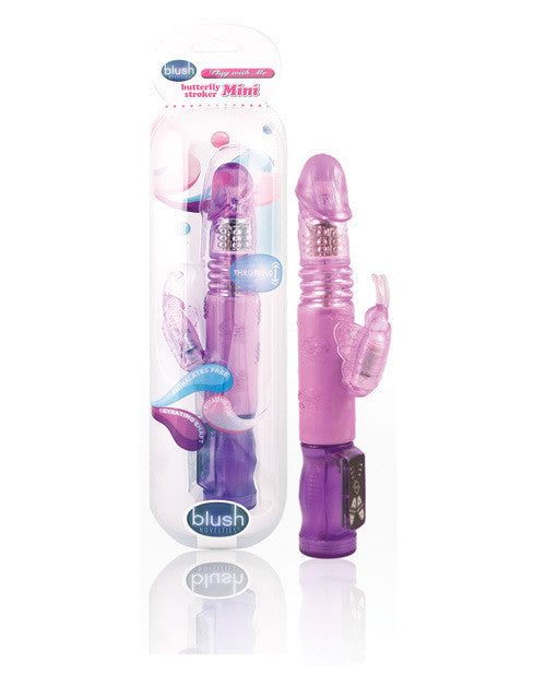 Blush Mini Butterfly Stroker - Purple