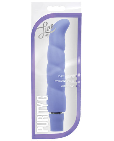 Blush Purity G Silicone Vibrator - Purple