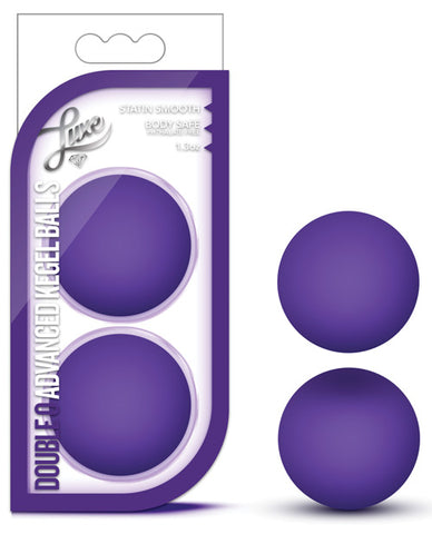 Blush Double O Kegel Balls - Purple