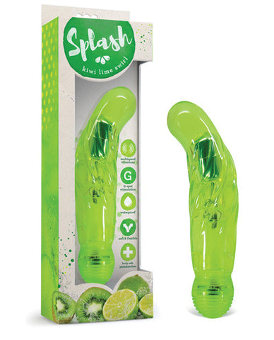 Splash Vibrator - Kiwi Lime Swirl