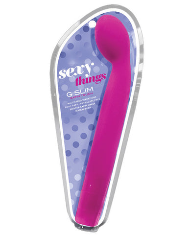 Blush Sexy Things G Slim Satin Touch Vibrator - Pink