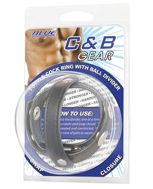 C&b T-style Cock Ring W-ball Divider