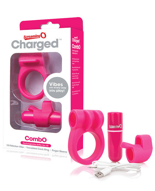 Screaming O Charged Combo Kit #1 - Pink