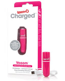 Screaming O Charged Vooom Rechargeable Bullet Vibe - Pink