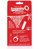 Screaming O My Secret  Charged Remote Control Panty - Red