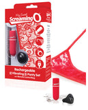 Screaming O My Secret  Charged Remote Control Panty - Red