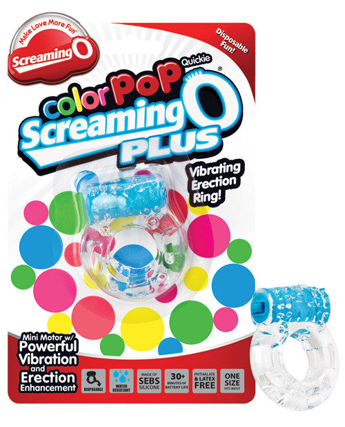 Screaming O Color Pop Quickie O Plus - Blue