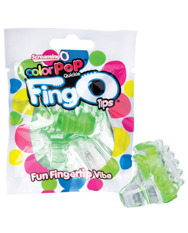 Screaming O Color Pop Fingo Tip - Green