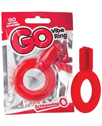 Screaming O Go Vibe Ring - Red