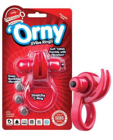 Screaming O Orny Vibe Ring - Red