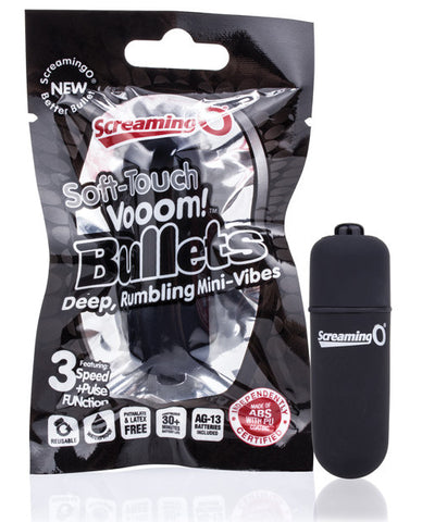 Screaming O Soft Touch Vooom Bullet - Black