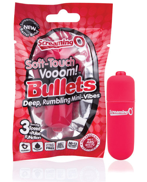 Screaming O Soft Touch Vooom Bullet - Red