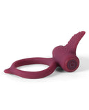 Bcharmed Classic Vibrating Cock Ring - Merlot