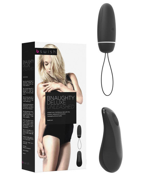 Bnaughty Deluxe Unleashed Bullet - Black