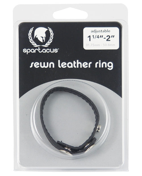 Plain Joe Sewn Leather C Ring W-snaps