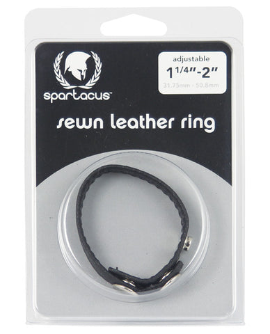 Plain Joe Sewn Leather C Ring W-snaps