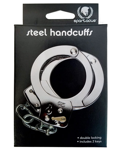 Dual Locking Nickel Handcuffs