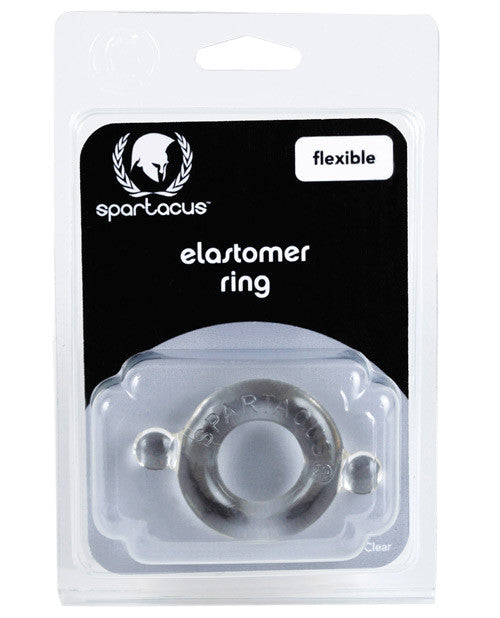 Elastomer Cock Ring - Clear