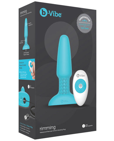 B Vibe Rimming Plug - Teal