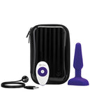 B Vibe Remotetrio Plug W-3 Motors - Purple