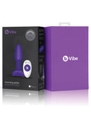 B-vibe Petite Rimming Plug - Purple