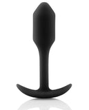 B-vibe Snug Plug 1 - .55g Black