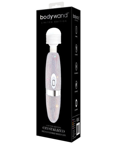 Body Wand Limited Edition Rechageable Crystalied - Silver