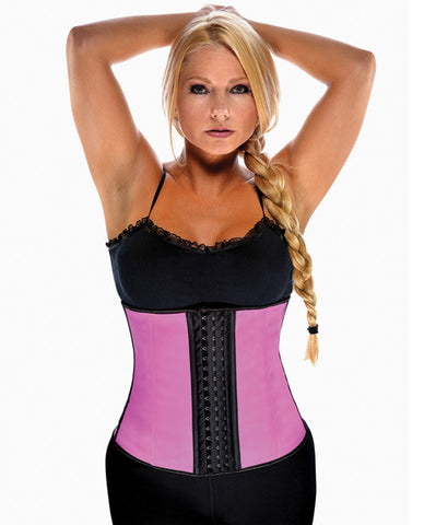 Gym Work Out Waist Trainers Hot Pink 3x