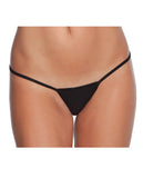 Low Rise Lycra G-string Black O-s