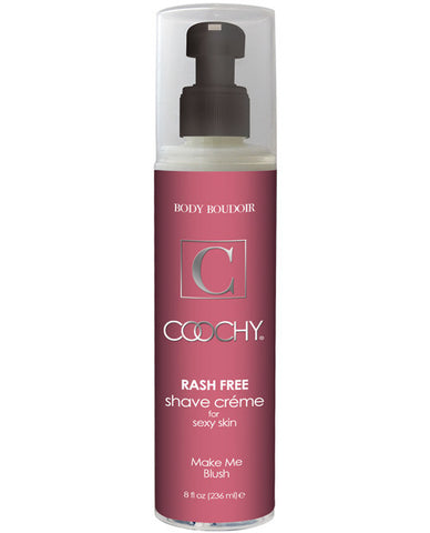 Coochy Rashfree Shave Creme - 8 Oz Make Me Blush