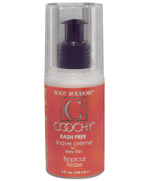 Coochy Rashfree Shave Creme - 4 Oz Tropical Tease