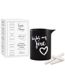 Love In Luxury Soy Massage Candle - 5.2 Oz Black Lace