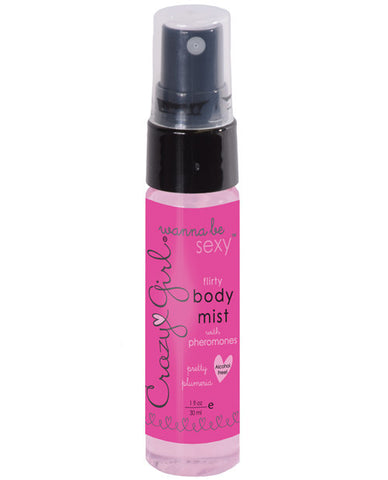 Cray Girl Wanna Be Sexy Body Mist W-pheromones - 1 O Pretty Plumeria