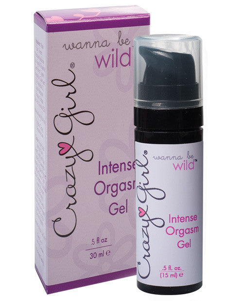 Crazy Girl Wanna Be Wild Intense Orgasm Gel - .5 Oz