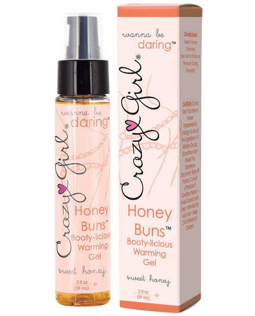 Crazy Girl Wanna Be Daring Honey Buns Bootylicious Warming Gel - 2 Oz Sweet Honey