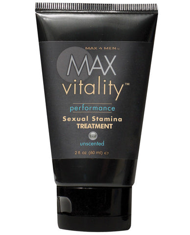 Max Vitality Performance Sexual Stamina Treatment - 2 Oz Unscented