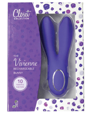 Closet Collection Vivienne Rechargeable Bunny - Purple