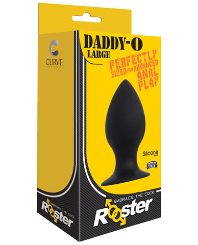 Curve Novelties Rooster Daddy O Large - Black