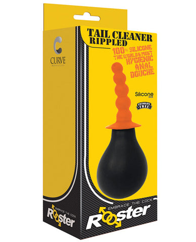 Curve Novelties Rooster Tail Cleaner Rippled - Orange