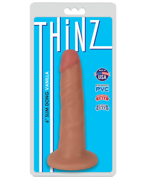 Curve Novelties Thinz 6" Slim Dong - Vanilla