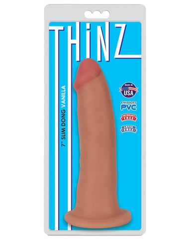 Curve Novelties Thinz 7" Slim Dong - Vanilla