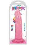 Curve Toys Lollicock 8" Slim Stick - Cherry Ice