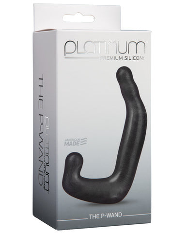 Platinum Silicone The P-wand - Charcoal