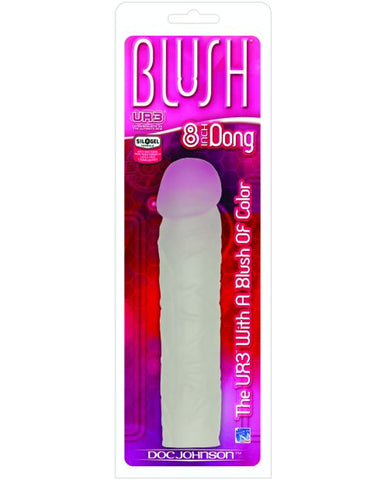 Blush 8" Ultraskyn Dong W-berry Head