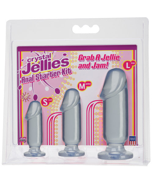 Crystal Jellies Anal Starter Kit - Clear