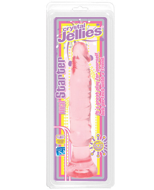 Crystal Jellies 6" Anal Starter - Pink