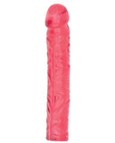 Crystal Jellies 10" Classic Dildo - Pink